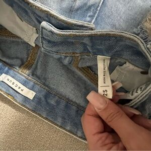 pacsun jean shorts
